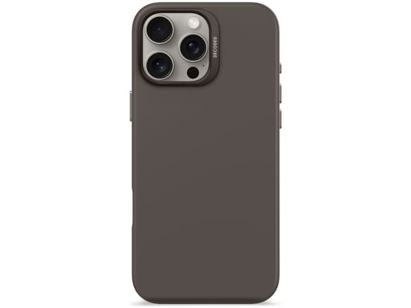 Decoded Silicone Case, Etui, Apple, iPhone 16 Pro Max, 17,5 cm (6.9"), Sort