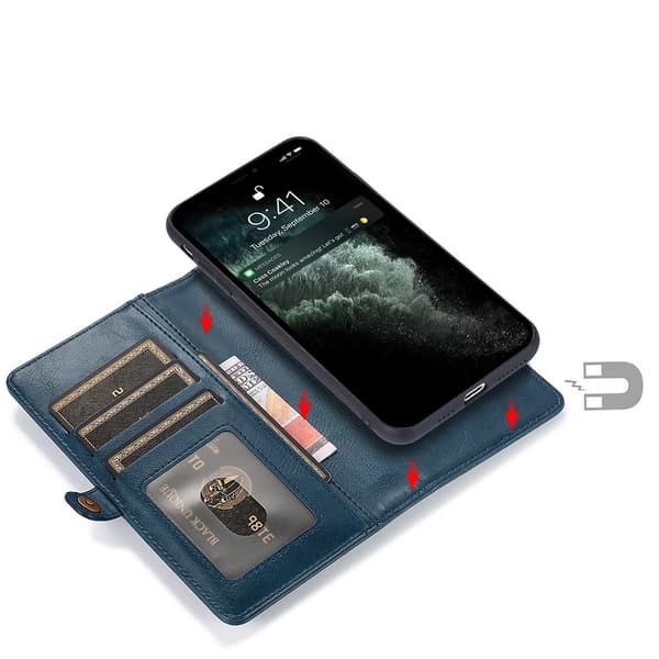 iPhone 12 Pro Max - Smart 2-i-1 Fodral med Plånbok och Skydd