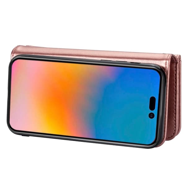 iPhone 15 Pro Max - Effektfullt och Stiligt 9-Kort Plånboksfodral