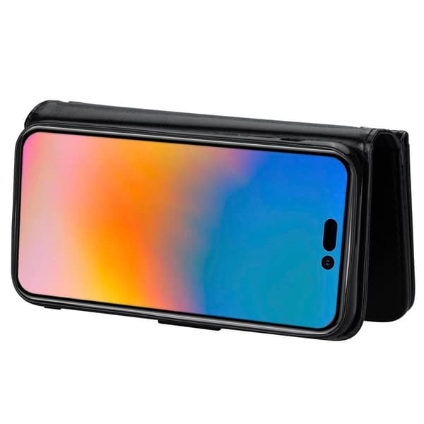 iPhone 15 Pro Max - Effektfullt och Stiligt 9-Kort Plånboksfodral