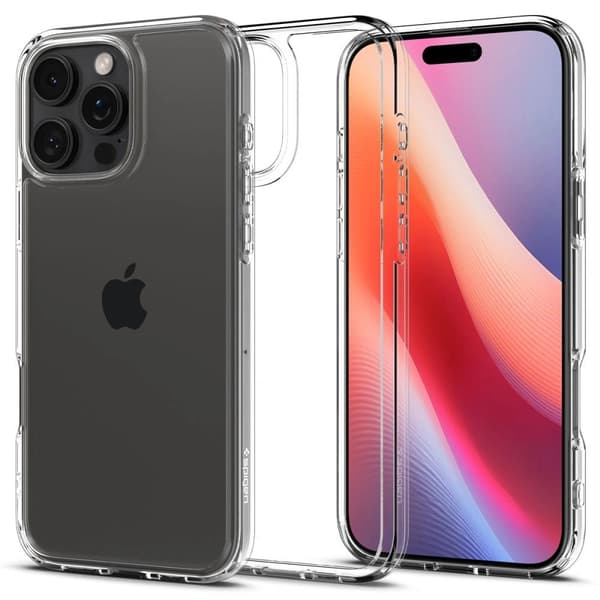 Spigen iPhone 16 Pro Max Case Ultra Hybrid Crystal Clear