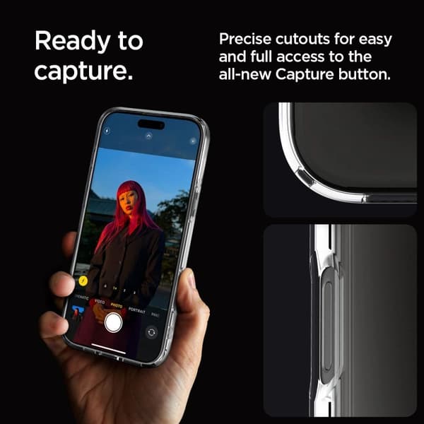 Spigen iPhone 16 Pro Case Ultra Hybrid Crystal Clear