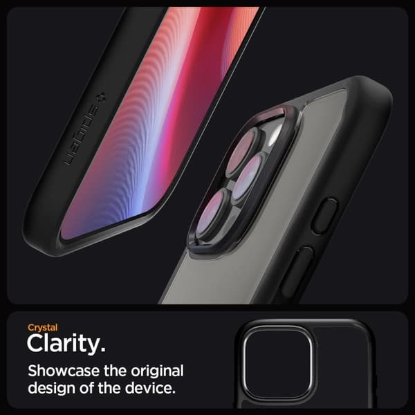 Spigen iPhone 16 Pro Case Ultra Hybrid Matte Black