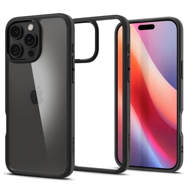 Spigen iPhone 16 Pro Case Ultra Hybrid Matte Black