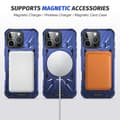Miniatyrbild 7 av 8: Hybridskal iPhone 16 Pro MagSafe Ring Blå