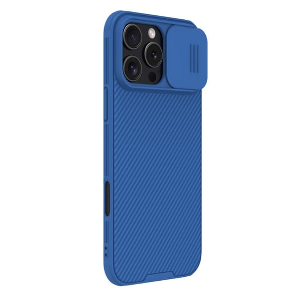 Nillkin CamShield Skal iPhone 16 Pro Max Blå