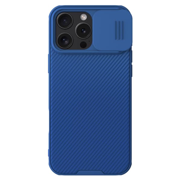 Nillkin CamShield Skal iPhone 16 Pro Max Blå