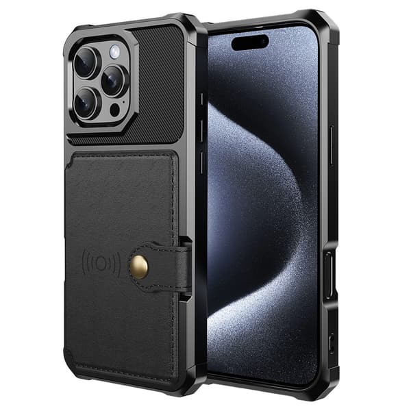 Multi-Slot Case iPhone 16 Pro Max Svart