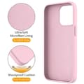 Miniatyrbild 4 av 6: Silikonskal Kickstand MagSafe iPhone 16 Pro Rosa