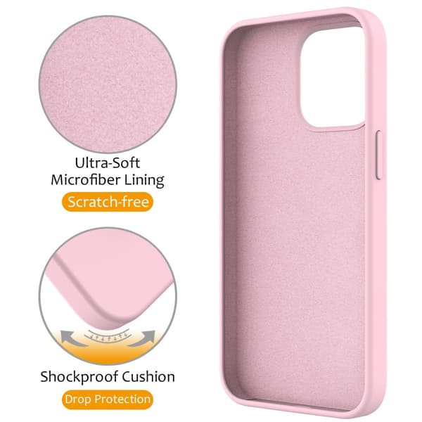 Silikonskal Kickstand MagSafe iPhone 16 Pro Max Rosa