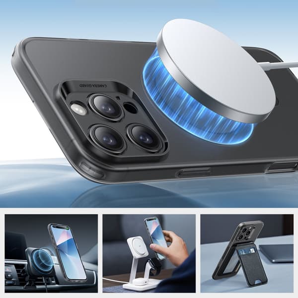 ESR Project Zero MagSafe Case iPhone 16 Pro Max Frosted Black