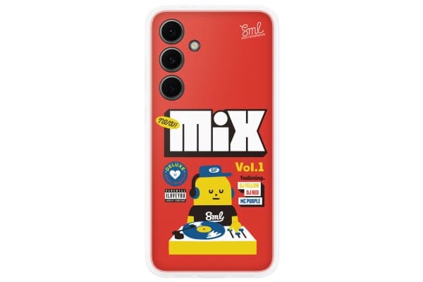 Samsung Sticky Monster Lab Flipsuit Case for S24 FE, Cover, Samsung, 17 cm (6.7"), Red