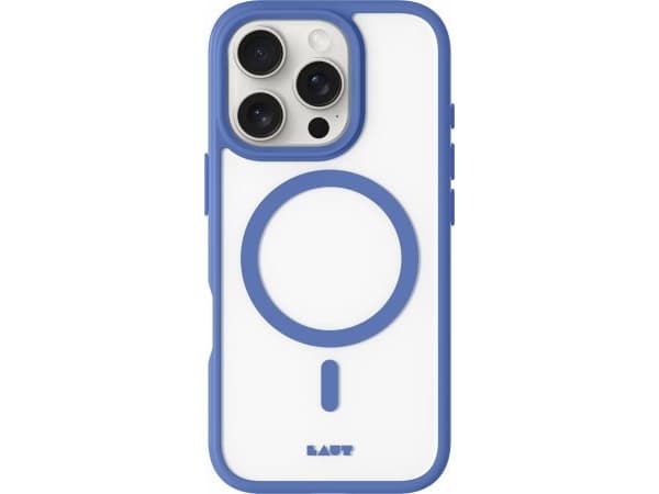 LAUT Huex Protect, Omslag, Apple, iPhone 16 Pro, 15,5 cm (6.1"), Translucent, Blå