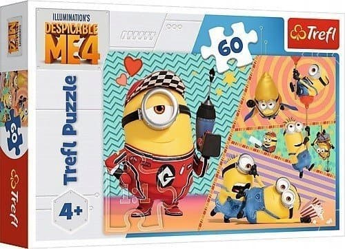 Trefl palapeli 60 elementtiä Jolly Minions Trefl