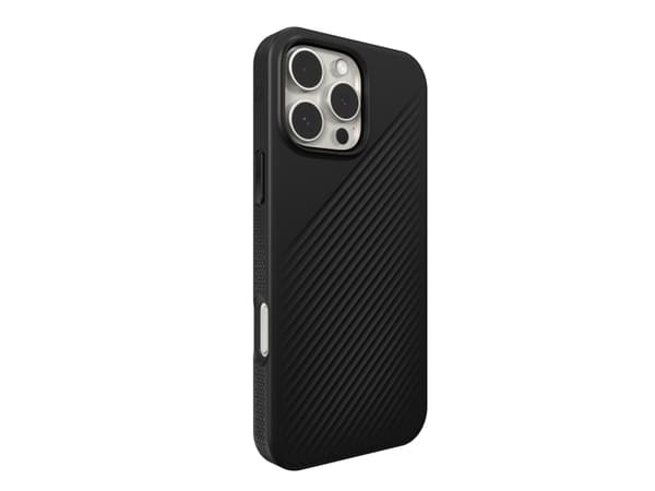 ZAGG Luxe Snap - Baksidesskydd för mobiltelefon - MagSafe-kompatibilitet - svart - för Apple iPhone 16 Pro Max