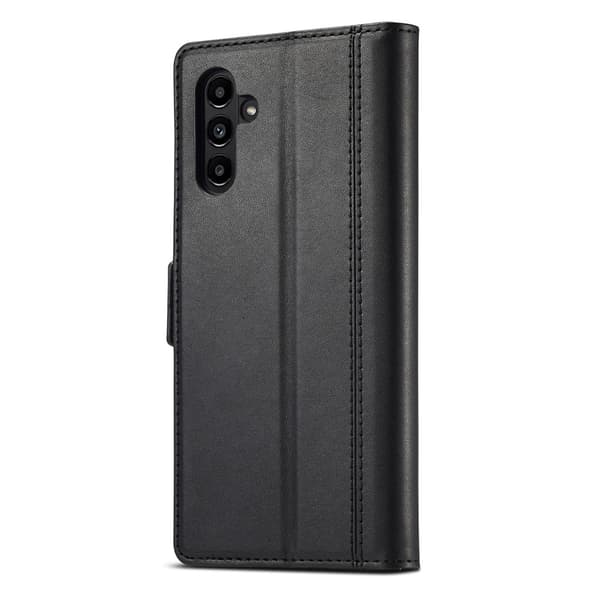 LC.IMEEKE Lommebok-deksel Deksel til Samsung Galaxy S24 FE - Svart