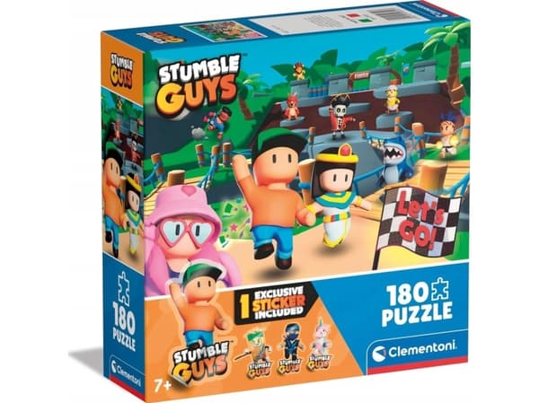 Clementoni CLE puzzle 180 Stumble Guys Sqare 29322