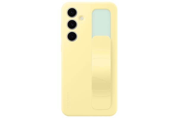 Samsung Standing Grip Case for S24 FE, Cover, Samsung, Galaxy S24 FE, 17 cm (6.7"), Yellow