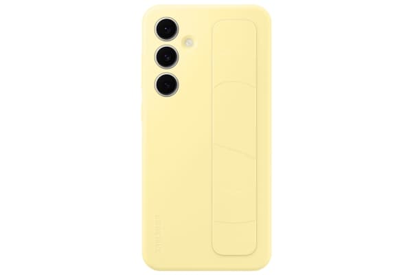Samsung Standing Grip Case for S24 FE, Cover, Samsung, Galaxy S24 FE, 17 cm (6.7"), Yellow