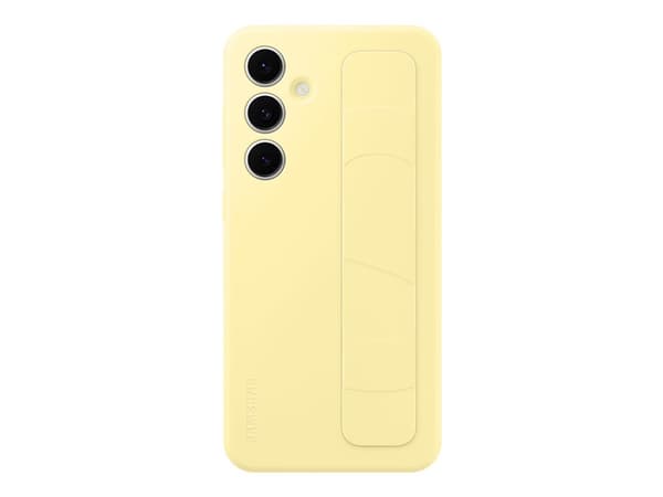 Samsung Standing Grip Case for S24 FE, Cover, Samsung, Galaxy S24 FE, 17 cm (6.7"), Yellow