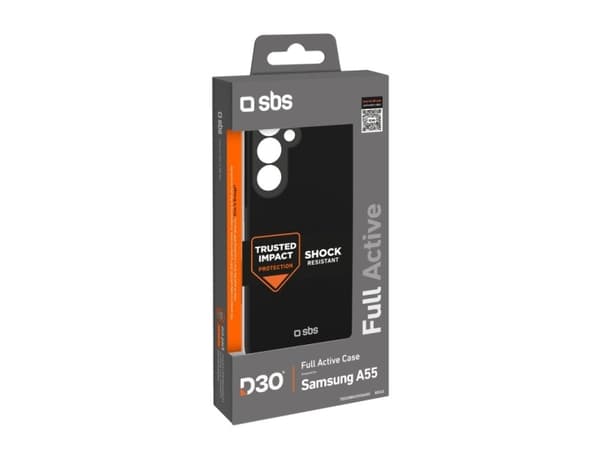 SBS TED3OBKCOVSAA55, Deksel, Samsung, Galaxy A55, 16,8 cm (6,6"), Sort