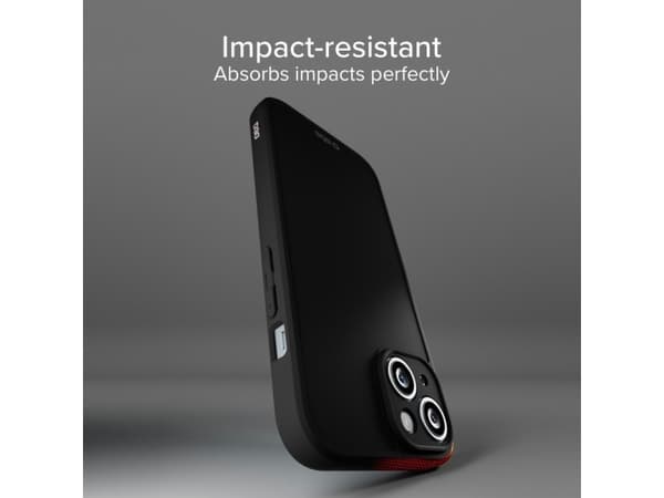 SBS TED3OBKCOVIP1561, Cover, Apple, iPhone 15, 15.5 cm (6.1"), Black