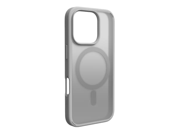 Puro Etui silikonowe Puro Gradient MagSafe do iPhone 16 Pro Max - srebrne