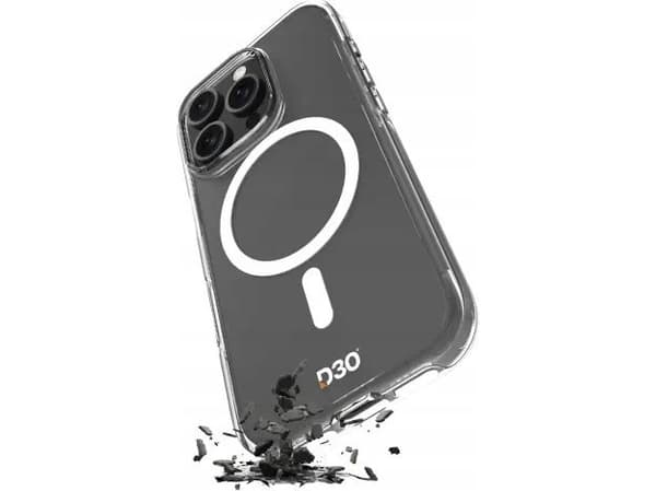 Puro Impact Clear D3O MagSafe silikonikotelo iPhone 16 Pro Max - kirkas - Puro Impact Clear D3O MagSafe silikonikotelo iPhone 16 Pro Max - kirkas