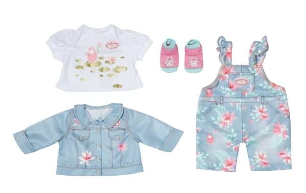 Baby Annabell Active Deluxe Jeans, Dockkläduppsättning, 3 År, 400 g