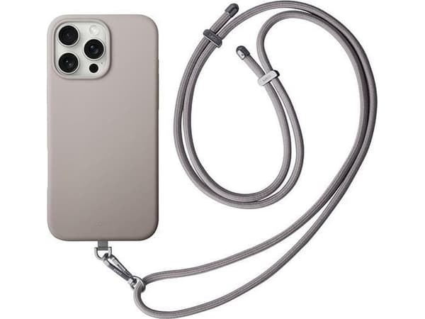 Uniq UNIQ etui Coehl Creme iPhone 16 Pro 6.3" Magnetic Charging szary/taupe grey