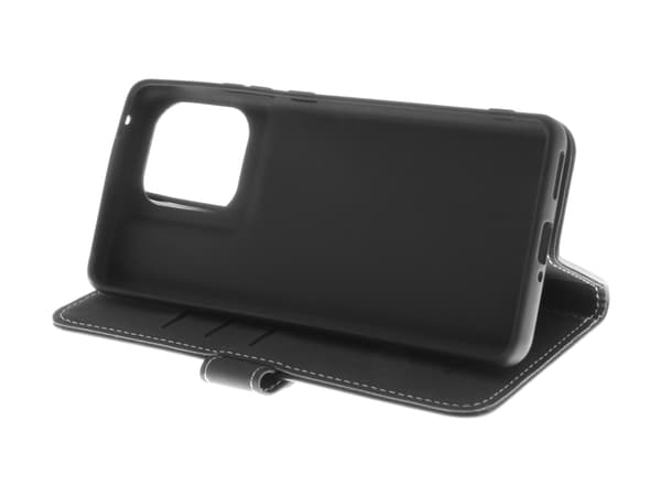 Insmat - Lommebok for mobiltelefon - ekte skinn, kartong+papir+aluminiumsfolie, polykarbonat (PC) - for Motorola Edge 50 Neo