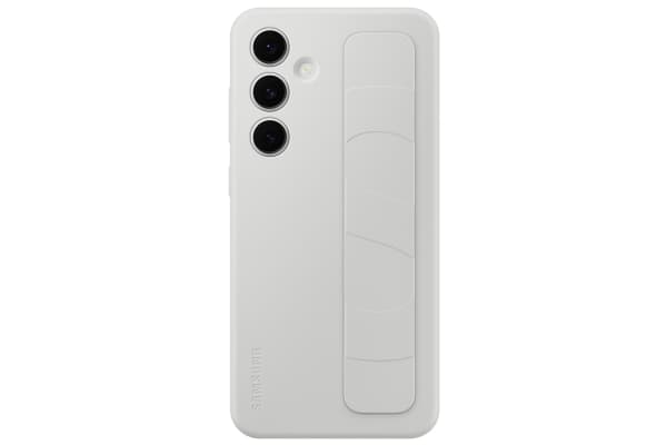 Samsung EF-GS721 - Baksidedeksel for mobiltelefon - silikon - grå - for Galaxy S24 FE