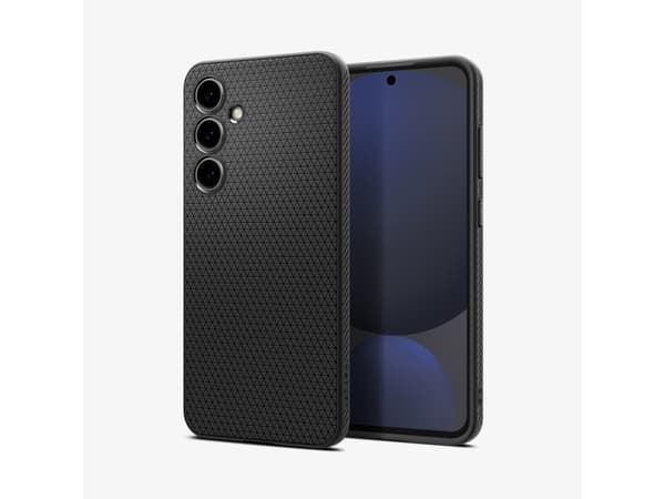 Spigen Liquid Air Galaxy S24 FE Case Matte Black, Cover, Samsung, Galaxy S24 FE, 17 cm (6.7"), Black