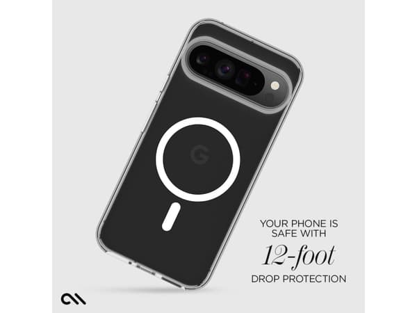 Case-mate CM053892, Omslag, Google, Pixel 9 Pro XL, 17,3 cm (6.8"), Transparent