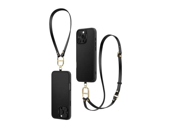 CYRILL Kajuk Mag Charm Set, Etui, Apple, iPhone 16 Pro, 16 cm (6.3"), Sort