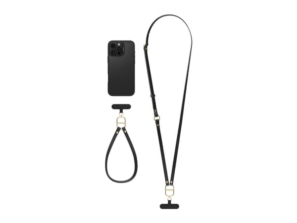 CYRILL Kajuk Mag Charm Set, Etui, Apple, iPhone 16 Pro, 16 cm (6.3"), Sort