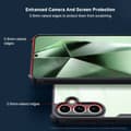 Miniatyrbilde 9 av 9: XUNDD TPU Hybrid Dekseldeksel til Samsung Galaxy S24 FE - Svart