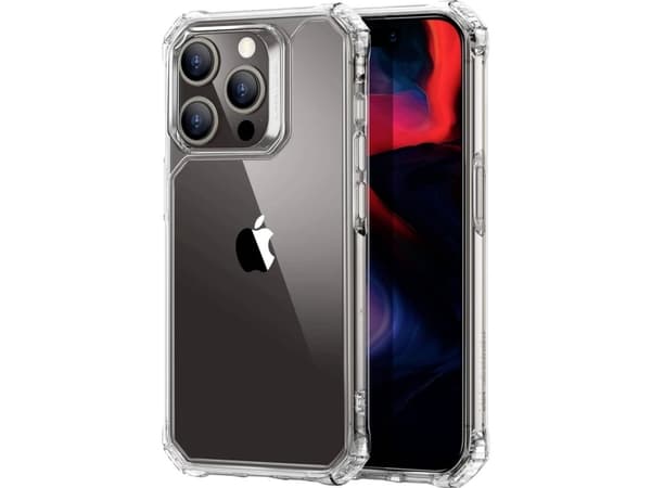 ESR Air Armor Case Mobiltelefon backcover Apple iPhone 15 Pro Transparent Induktiv opladning 1A6860102
