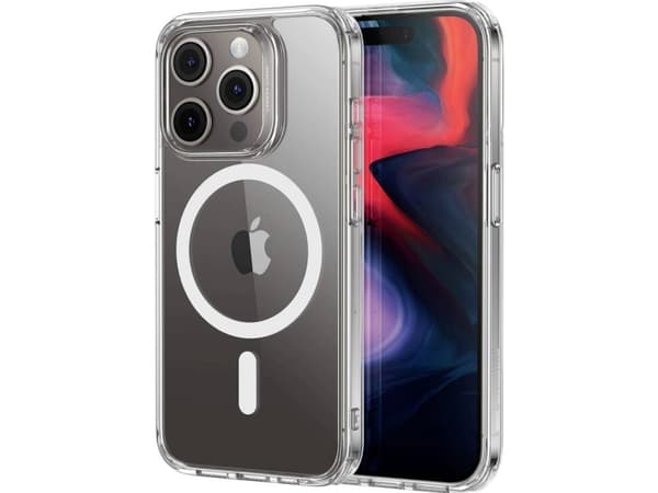 ESR Classic Hybrid (HaloLock) Case for iPhone 15 Pro (transparent)