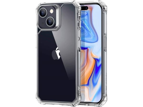 ESR Air Armor Case Mobiltelefon backcover Apple iPhone 15 Transparent Induktiv opladning 1A6840102