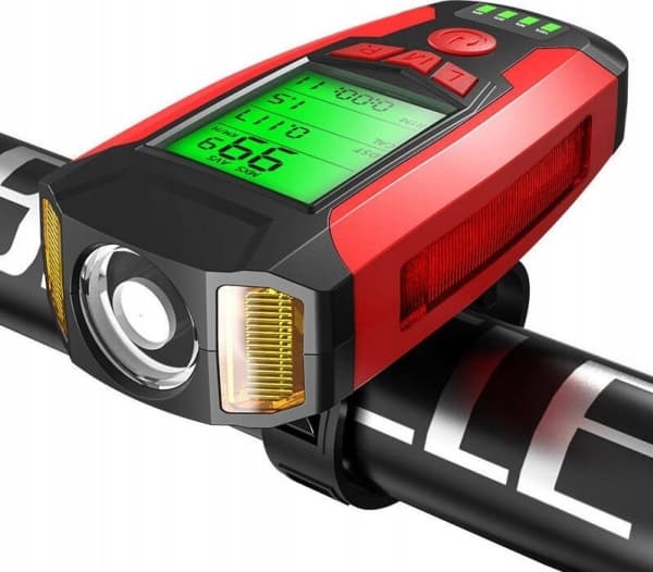 Superfire - Sykkelfrontlykt - LED - 5-modus - total: 5 W - tilgjengelig i ulike farger