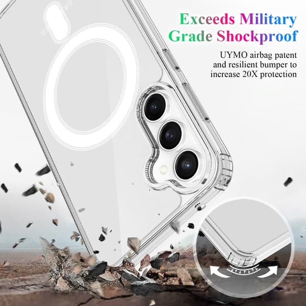 MagSafe Skal Samsung Galaxy S24 FE Transparent