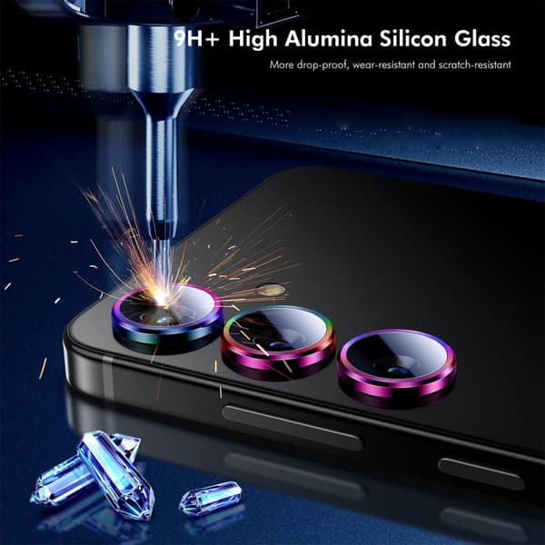 Hat Prince Linsskydd Härdat Glas Samsung Galaxy S24 FE Svart