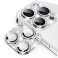 Miniatyrbild 1 av 5: Hat Prince Glitter Kameraskydd iPhone 16 Pro Silver