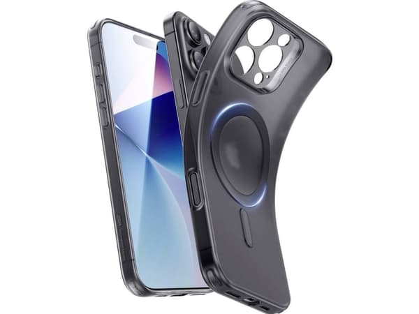 esr Zero Clear Case HaloLock, Omslag, Apple, iPhone 16 Pro, 16 cm (6.3"), Svart