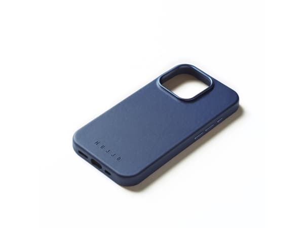 Troubadour Goods Limited Mujjo Leather Case - etui skórzane do iPhone 16 Pro kompatybilne z MagSafe (monaco blue)