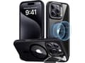 Miniatyrbild 2 av 2: esr Classic Hybrid HaloLock with Stash Stand, Omslag, Apple, iPhone 16 Pro, 16 cm (6.3"), Svart, Transparent