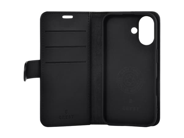 GRE8T GRS WALLET IPHONE 16 PLUS BLACK B2B