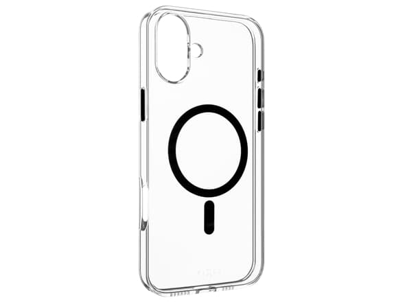 Kotelo Fixed Fixed | MagPurity | Takakuori | Apple | iPhone 16 Plus | TPU | Kirkas musta | Clear Black