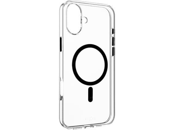 Kotelo Fixed Fixed | MagPurity | Takakuori | Apple | iPhone 16 Plus | TPU | Kirkas musta | Clear Black